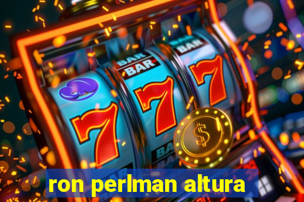 ron perlman altura